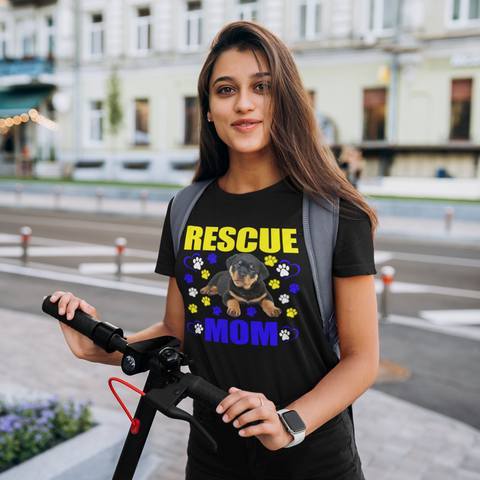 Image of Rescue Mom - Cotton T-Shirt