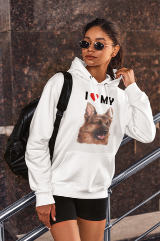 Image of I Love My German Shepherd - Hoodie
