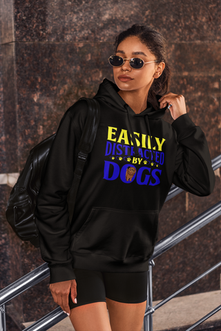 Image of Easily Distracted by Dogs - Hoodie
