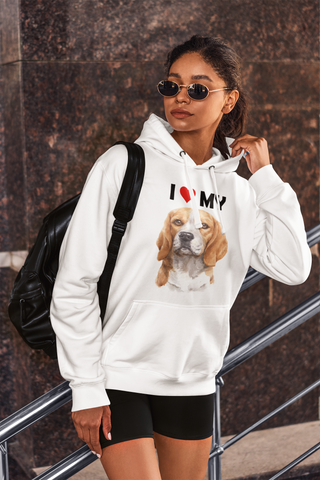 Image of I Love My Beagle - Hoodie