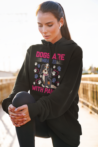 Image of Dogs Are Miracles With Paws - Hoodie