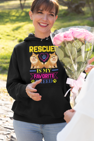 Image of Rescued Is My Favorite Breed - Hoodie