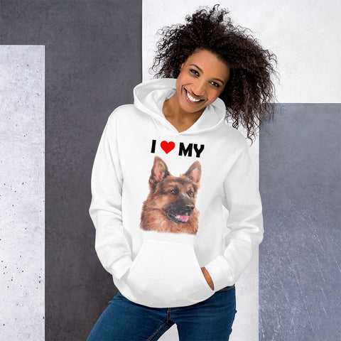 Image of I Love My German Shepherd - Hoodie