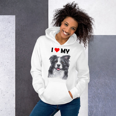 Image of I Love My Border Collie - Hoodie