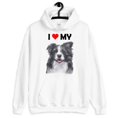 Image of I Love My Border Collie - Hoodie