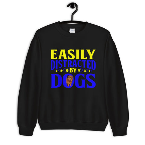 Image of Easily Distracted by Dogs - Sweatshirt