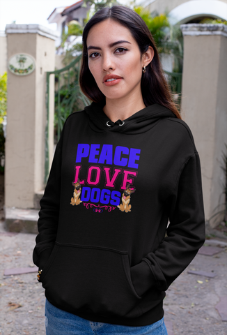 Image of Peace Love Dogs - Hoodie