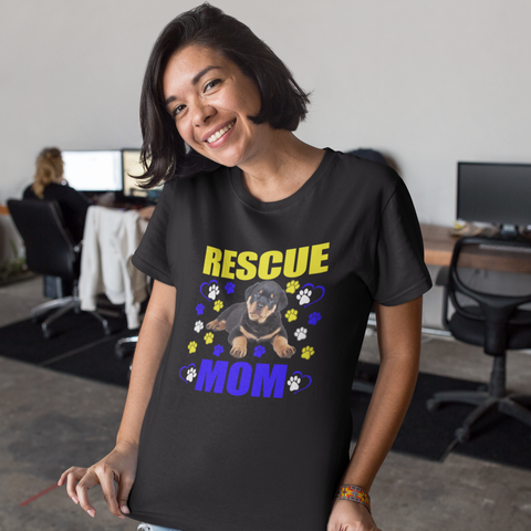 Image of Rescue Mom - Cotton T-Shirt