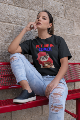 Image of Put Me in Coach - Cotton T-Shirt
