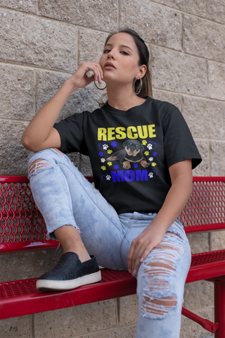 Image of Rescue Mom - Cotton T-Shirt
