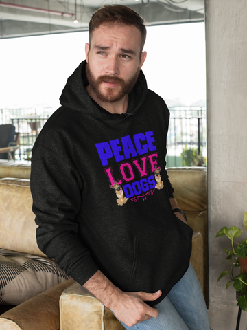Image of Peace Love Dogs - Hoodie