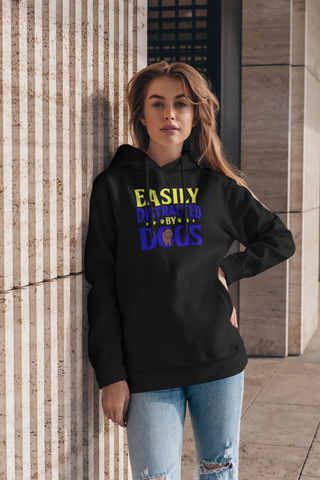 Image of Easily Distracted by Dogs - Hoodie