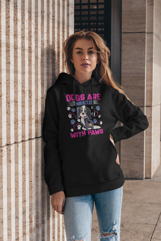 Image of Dogs Are Miracles With Paws - Hoodie