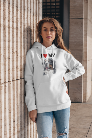Image of I Love My Bernese Mountain Dog - Hoodie
