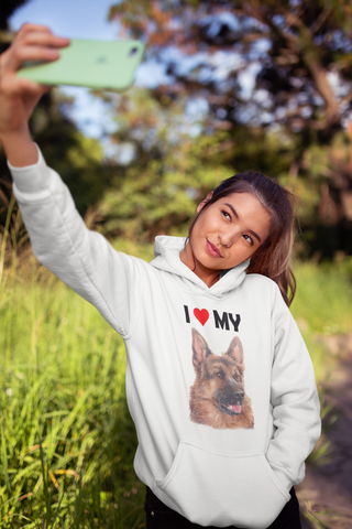 Image of I Love My German Shepherd - Hoodie