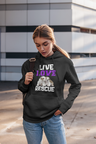 Image of Live Love Rescue - Hoodie