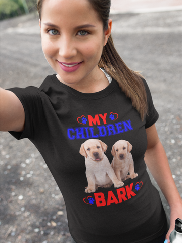 Image of My Children Bark - Cotton T-Shirt