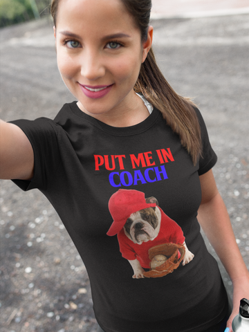Image of Put Me in Coach - Cotton T-Shirt