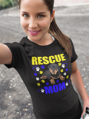 Image of Rescue Mom - Cotton T-Shirt