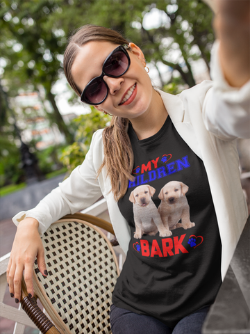 Image of My Children Bark - Cotton T-Shirt