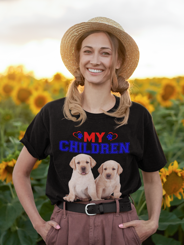 Image of My Children Bark - Cotton T-Shirt
