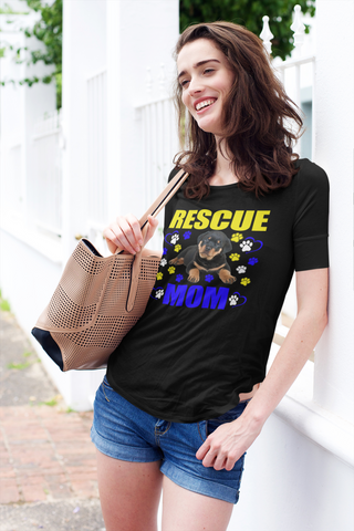 Image of Rescue Mom - Cotton T-Shirt