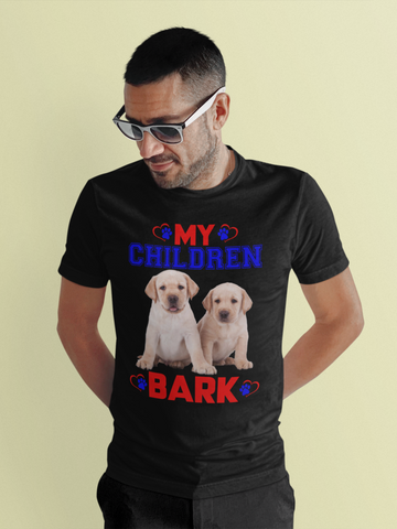Image of My Children Bark - Cotton T-Shirt