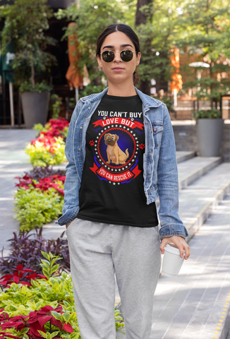 Image of You Can't Buy Love but You Can Rescue It - Cotton T-Shirt
