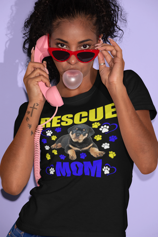 Image of Rescue Mom - Cotton T-Shirt