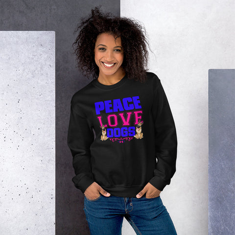 Image of Peace Love Dogs - Sweatshirt