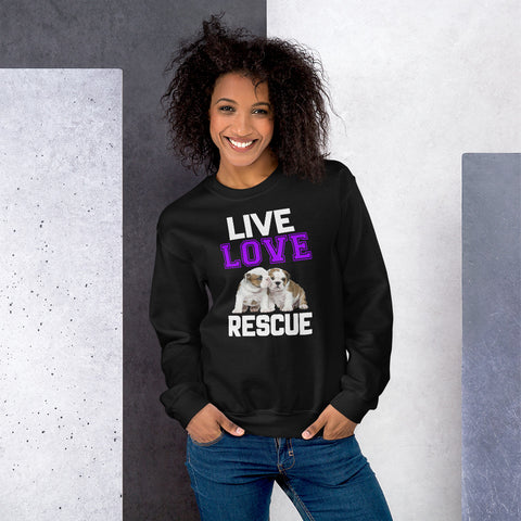Image of Live Love Rescue - Sweatshirt