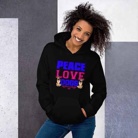 Image of Peace Love Dogs - Hoodie