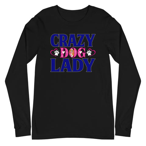 Image of Crazy Dog Lady - Long Sleeve Shirt