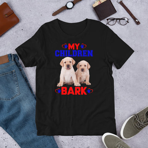 Image of My Children Bark - Cotton T-Shirt