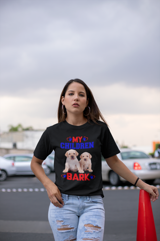 Image of My Children Bark - Cotton T-Shirt