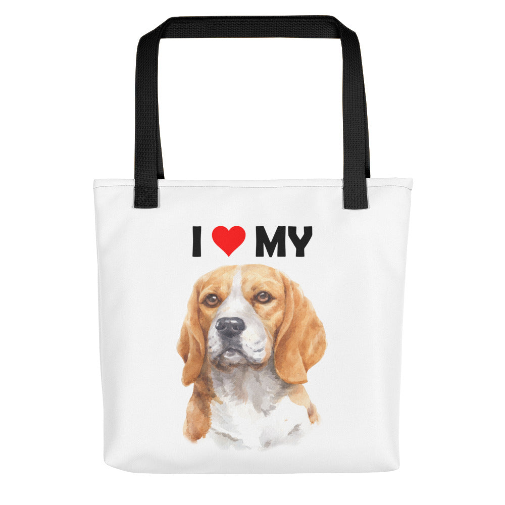 I Love My Beagle - Tote Bag