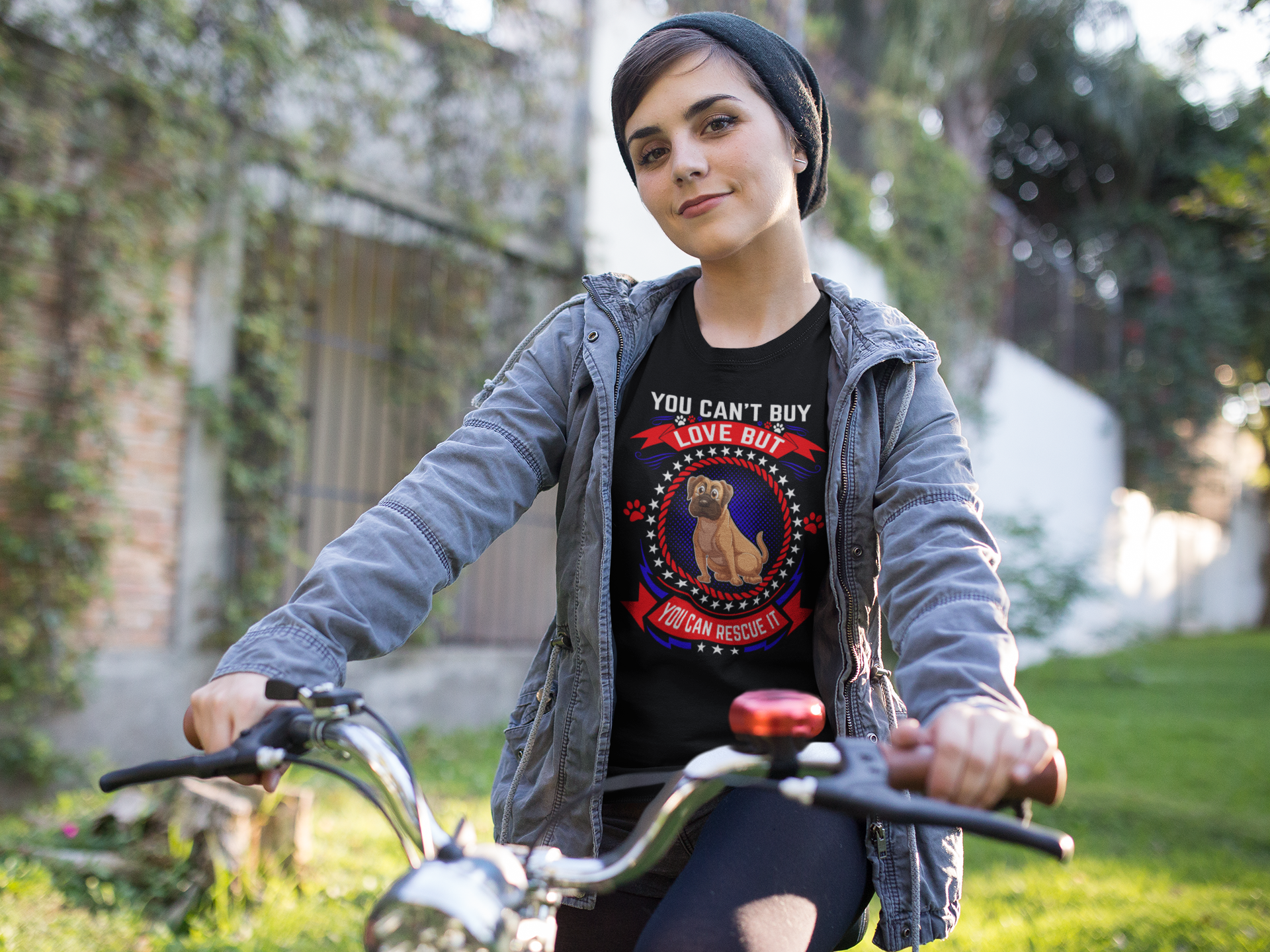 You Can't Buy Love but You Can Rescue It - Cotton T-Shirt