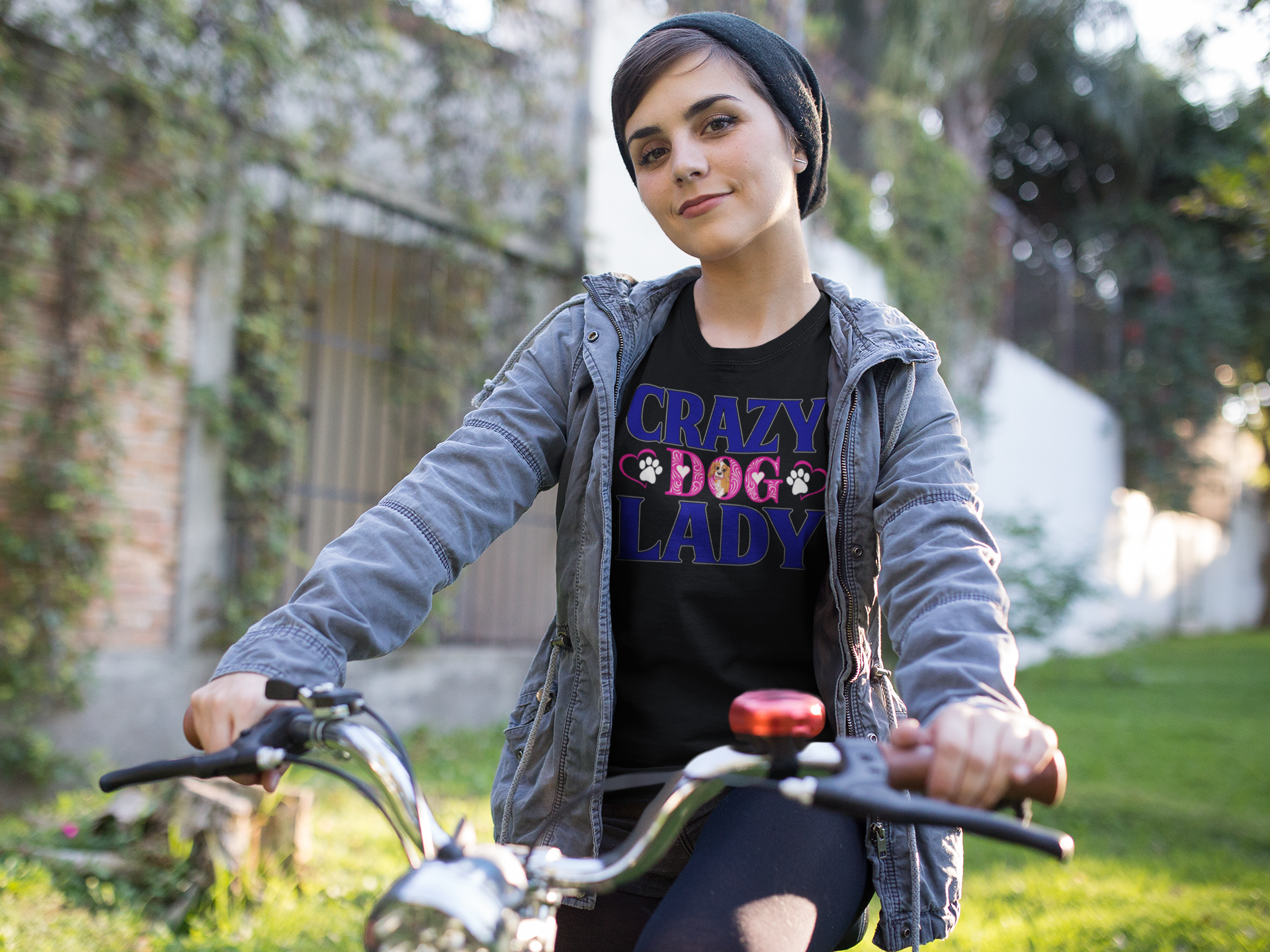 Crazy Dog Lady - Cotton T-Shirt