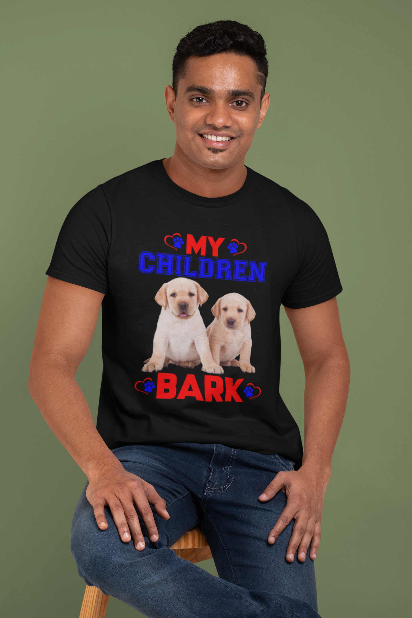 My Children Bark - Cotton T-Shirt