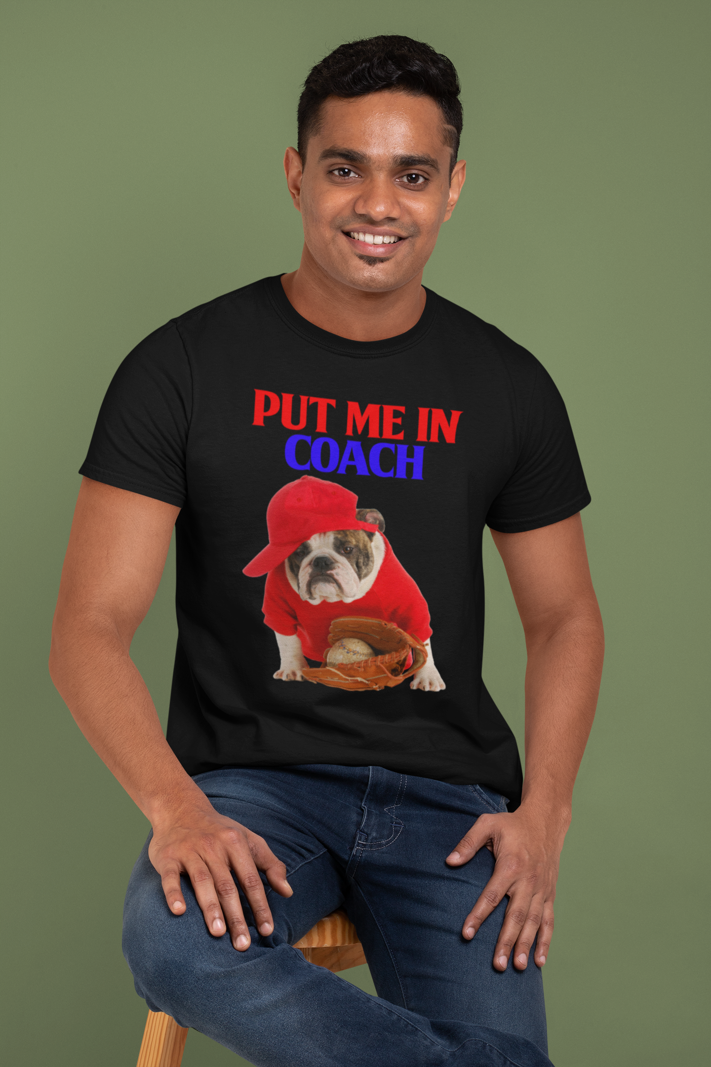 Put Me in Coach - Cotton T-Shirt