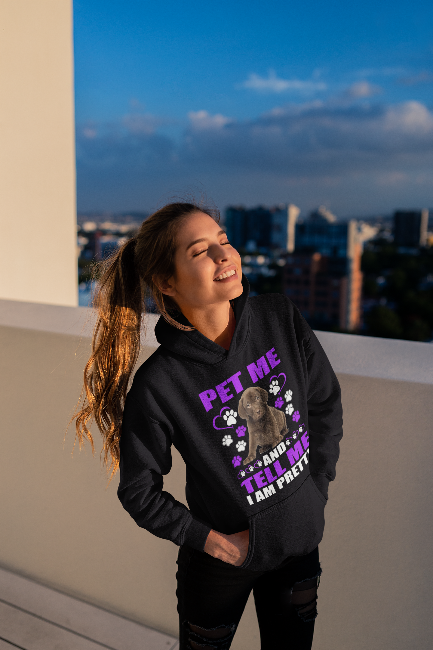 Pet Me and Tell Me I Am Pretty - Hoodie