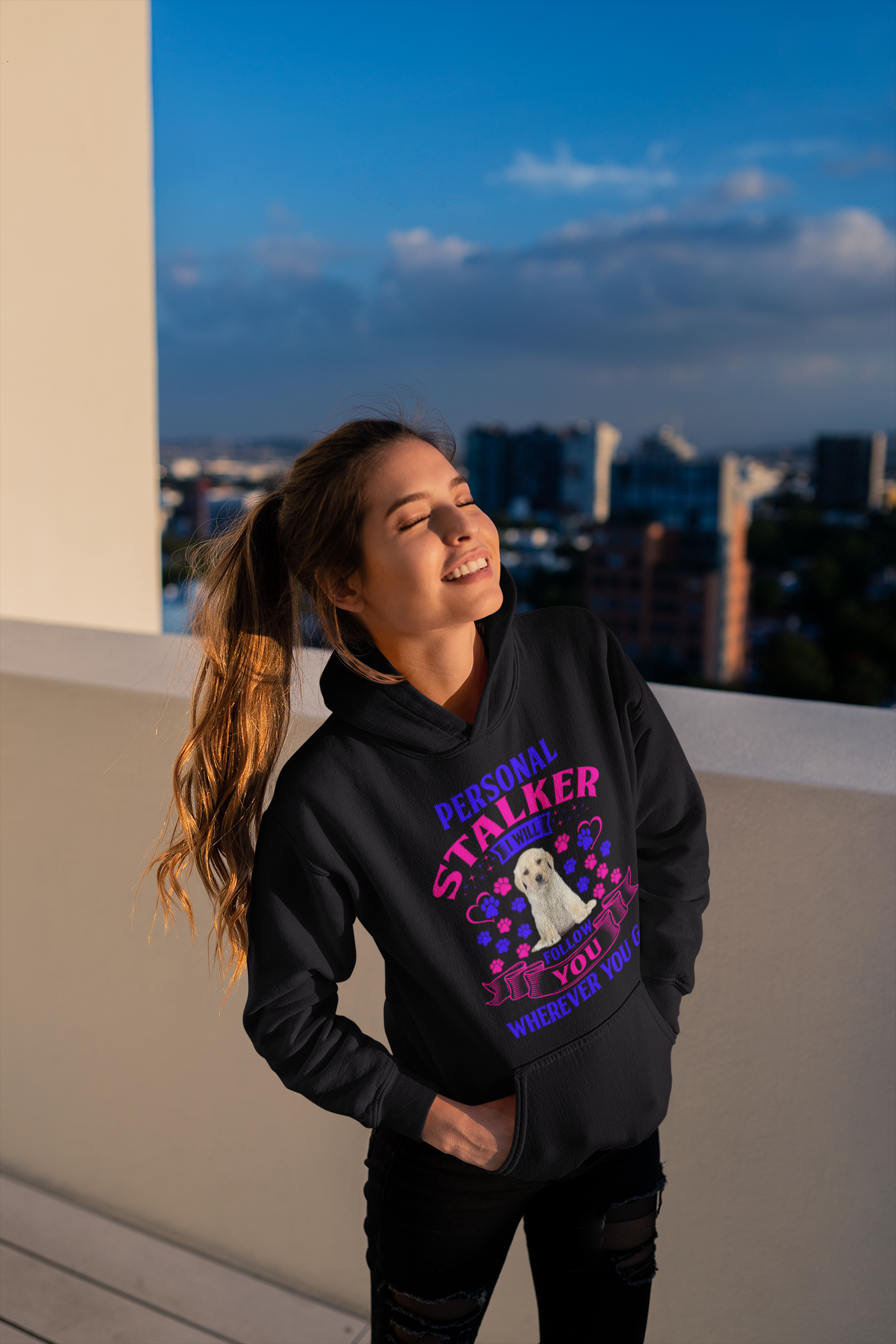 Personal Stalker I Will Follow You Wherever You Go - Hoodie