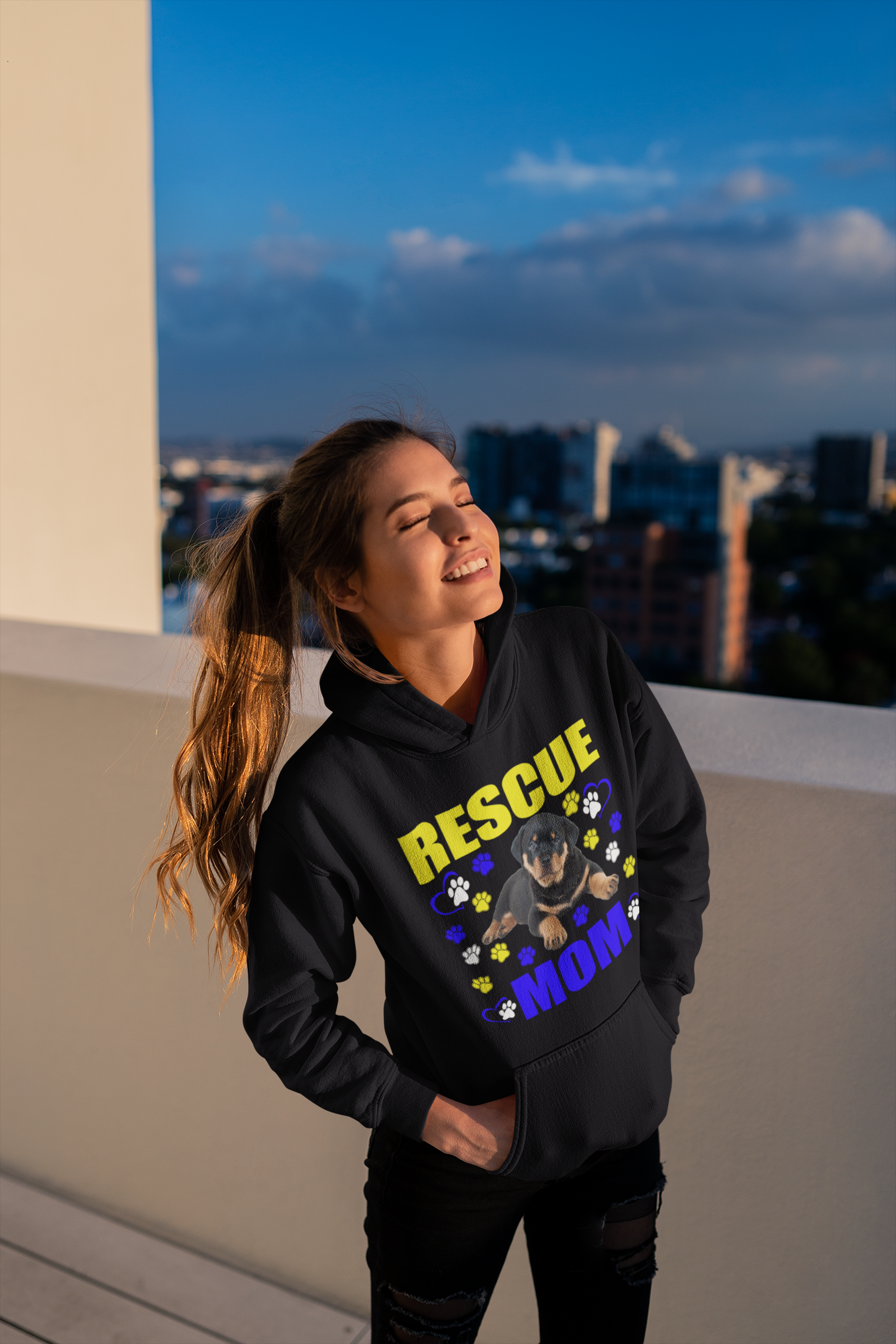 Rescue Mom - Hoodie