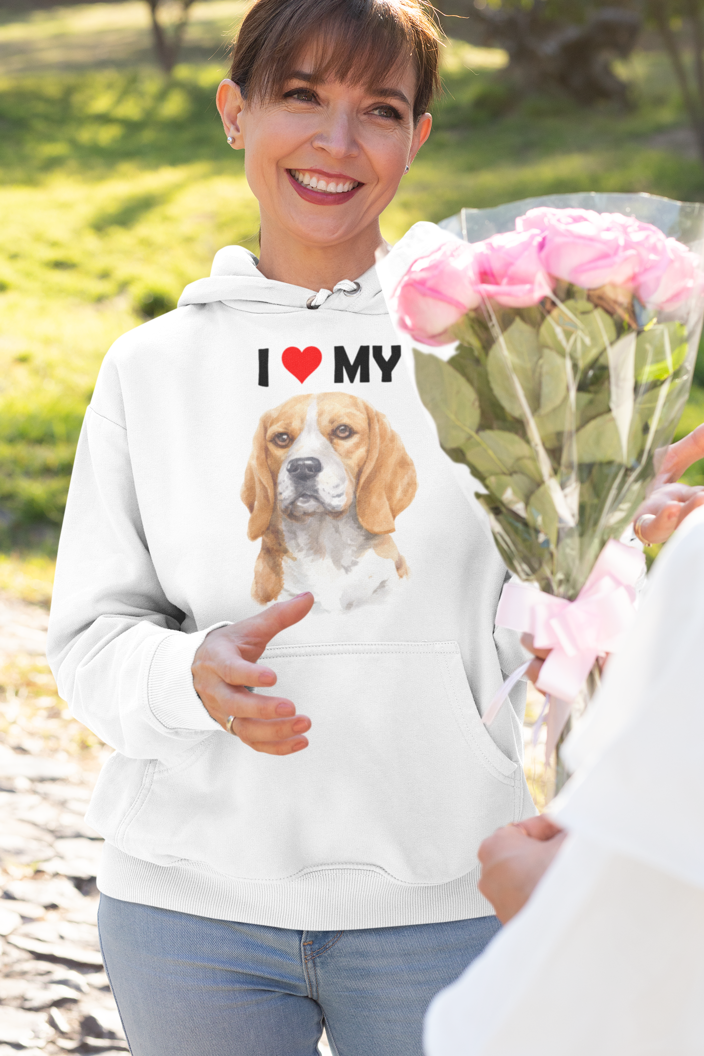 I Love My Beagle - Hoodie