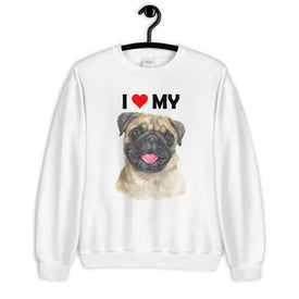 I Love My Pug - Sweatshirt