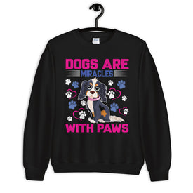 Dogs Are Miracles With Paws - Sweatshirt