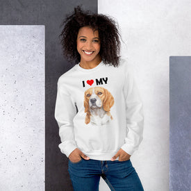I Love My Beagle - Sweatshirt