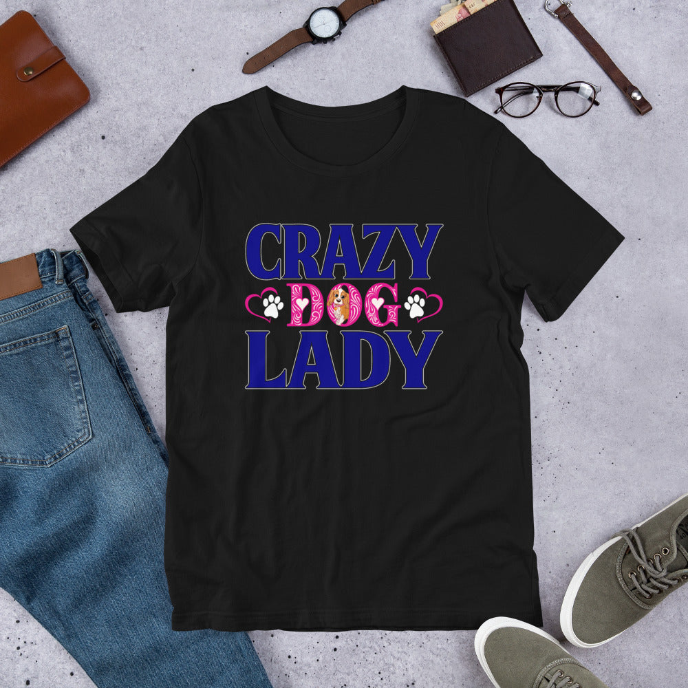 Crazy Dog Lady - Cotton T-Shirt