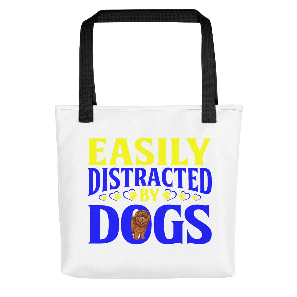 Easily Distracted by Dogs - Tote Bag