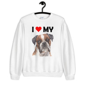 I Love My Boxer - Sweatshirt